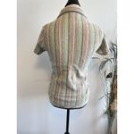 Woolrich  Women's‎ Camp Shirt Plaid 100% Cotton  Small Short Sleeves Photo 2