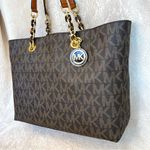 Michael Kors NWT Cynthia Large Monogram Tote Bag Photo 2