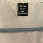 SheIn Curve Elegant White Romper Photo 1