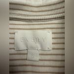 Everly Tan and cream striped bodysuit nwt Photo 3