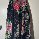 Ginger G  Floral Dress in Black and Pink Photo 0
