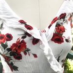 Ambiance rose print mini dress White Photo 3