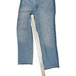 Abercrombie & Fitch Abercrombie Zoe Natural Rise Ankle Straight Leg Jeans Light Wash Size 6 / 28 Photo 2