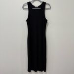 Marine layer  Size Large Lexi Daytime Midi Dress in Black Photo 2