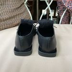 Elma Shoes Leather Point Toe Square Heel Black 6 Photo 3