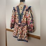 Farm Rio NWT  Superbloom Tapestry Cream Romper size medium retails $220 Photo 2