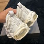 Nike  Air Max 97 white lace up shoes sneakers women’s 7.5 Photo 4