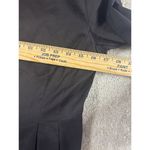 Eileen Fisher Ramie Minimalist Zip Blazer Jacket Xs Black Long Sleeve Silk Lined Photo 8