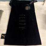 Puma NWT Fenty Rhianna Black Velvet Ribbon Drawstring Logo Dust Shoe Bag Photo 0