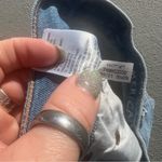 American Eagle Baggy Jean Distressed Light Wash 0 Short Photo 7