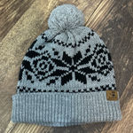 BEARPAW Women’s fall pattern  beanie black/ gray color Photo 0