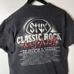 Urban Outfitters Stux Tour T Shirt Vintage Y2K Medium M Black Graphic Tee Photo 5