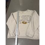RED SHIRT LSU Tigers Crewneck Sweatshirt women's Size M Gray Size M Photo 4