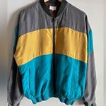 VINTAGE 80s Arnold Colorblock Windbreaker Jacket Photo 0