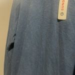 Sundry Sunday by Anthropology Blue Wash NWT long sleeve top Photo 4