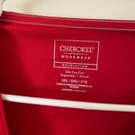 Authentic Cherokee Workwear NWT Women’s Cherokee Workwear Red Modern Classic Short Sleeve Scrub Top Size 3XL Photo 4