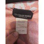 JS Collections CB Collections Women's Pullover Sweater, Pink Floral Sweater, Vintage, Size 14.5 Photo 5