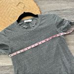 ALC Frank A.L.C. Gray‎ heathered split back tee Photo 3