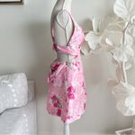 Love Shack Fancy Till Cutout Floral Mini Dress Photo 7