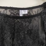 GRLFRND NWT  Reese Lace Mini Dress LongSleeve Black Photo 8