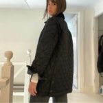 DKNY Jeans Vintage Y2K Quilted Barn Jacket Size P Black Photo 5