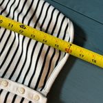 Atelier by Kirious White/Black Striped Vest | Women’s Size XL Black Photo 7