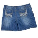 Mudd  Y2K Distressed Bermuda Denim Shorts Photo 2