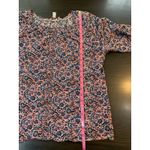 Esprit  Cottage Blouse Womens 6 Ruffle Peasant Prairie Ruching Lightweight Church Photo 8