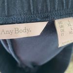 ANYBODY LOUNGE Cozy Knit Split Cuff Jogger Pants Size Large Navy Blue Photo 3