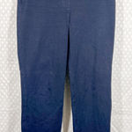 Spanx Dark Blue Pull On The Perfect Ponte Pants Photo 0