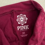 PINK - Victoria's Secret Victoria's Secret PINK XS Burgundy Leggings 88% cotton 12% spandex Photo 1