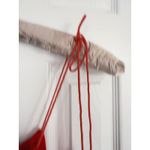 Alice + Olivia  Cottagecore Tassle Cami Tank Top XS Red Boho Designer Holiday Photo 8