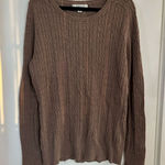 Merona  Tan Pullover Sweater Woman’s Size XL Photo 0