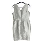 NWT Gabriela Sanchez dress/jacket silver Mother of the Bride wedding British 12 Photo 9