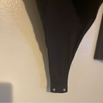 PUMIEY M Women's Crew Neck Long Sleeve Bodysuit Sexy Tops Sharp Collection Black Size M Photo 5