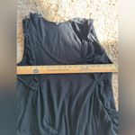 Free People Bondi Flared Cold Shoulder Tank in Black, S Photo 6