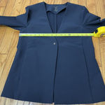 ADAY  Strategy‎ One Snape Button Blazer in Navy Blue Photo 7
