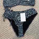 Dippin' Daisy's Gray Leopard Print Bikini Set Photo 3
