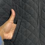 Charter Club  Women’s black quilted vest - Size Petite Medium Photo 2