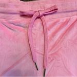 Juicy Couture 👑🩷 Pink Velvet Fleece Pants with Rhinestone Detail Y2K MEDIUM Photo 4