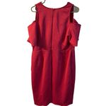 Lane Bryant Dress Plus Size 16 Sheath Pink Cold Shoulder Smoothing Slip NEW Photo 1
