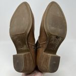 Frye Jennifer Ankle Leather Booties Side Zip Boots Light Brown Women's Size 6.5 Photo 11