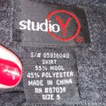 Studio Y a-line gray wool skirt 5 Photo 3