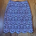 Halogen scallop edge lace skirt Photo 1
