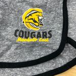 Women's Mankato East Cougars Gray Graphic Athletic Shorts Photo 3