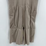Spanx  Bodysuit Open Bust Mid Thigh Shapewear Slimming Thick Straps Tan Size XL Photo 7