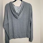 Cloth & Stone Women Size Large Gray lightweight pullover hoodie Photo 4