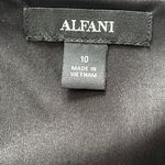 Alfani  Black Dress with Yellow Floral Design Photo 4