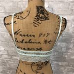 Shop The Trends Lace Bralette in Light Blue Photo 3