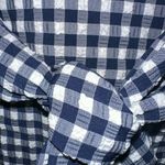 Montce Paula Tie Up Blue White‎ Gingham Bikini Bottom NWT Size XS HTF Photo 3